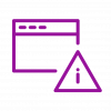 Advania Icon_Purple_Window Alert